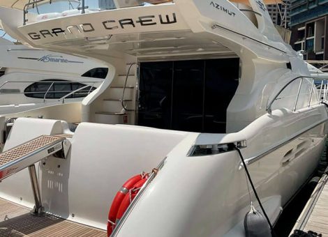 «azimut 50 Grand Crew» Аренда яхты в Дубаи