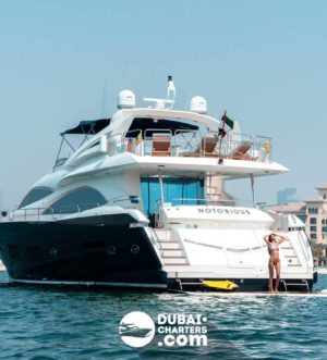 «notorious 90» Аренда яхты в Дубаи